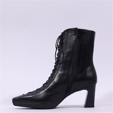 Hispanitas Bangkok Laced Heel Ankle Boot - Black